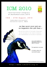 ICM 2010 Poster 4 - Indian Peacock