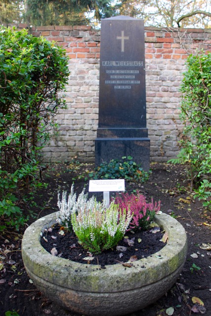 Weierstrass grave