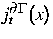 $ j_{t}^{\partial \Gamma}(x)$