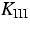 $K_{\rm III}$