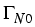 $\displaystyle \Gamma_{{N0}}^{}$