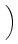 $\displaystyle \left.\vphantom{A\left(j^{\frac{2}{3}}-(j-1)^{\frac{2}{3}}\right)}\right)$