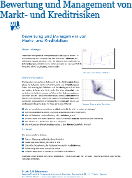 Bewertung Markt- und Kreditrisiken Flyer