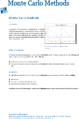 Monte Carlo Methods Flyer