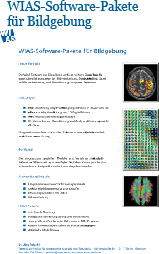 WIAS-Software-Pakete Imaging