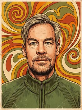 Martin Eigel, portrait illustration